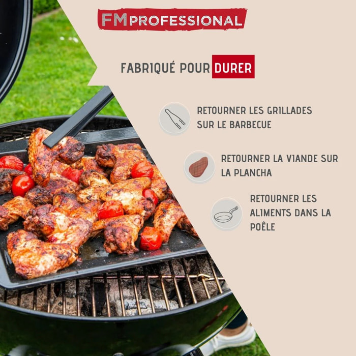 Pince à barbecue silicone 29 cm FM Professional Barbecue