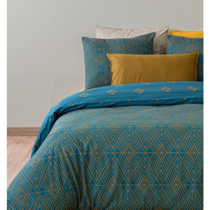 Parure Housse De Couette 3pcs 100% coton 71fils Shadow