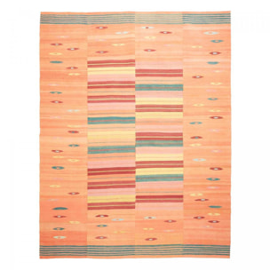 Authentique Tapis d'Orient kilim fait main en laine AD