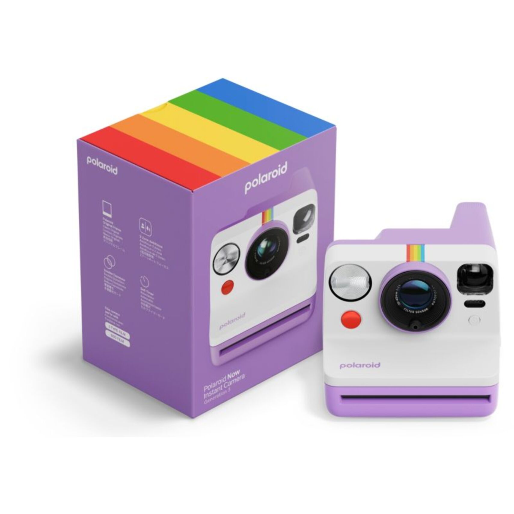 Appareil photo Instantané POLAROID Now Generation 3 Purple