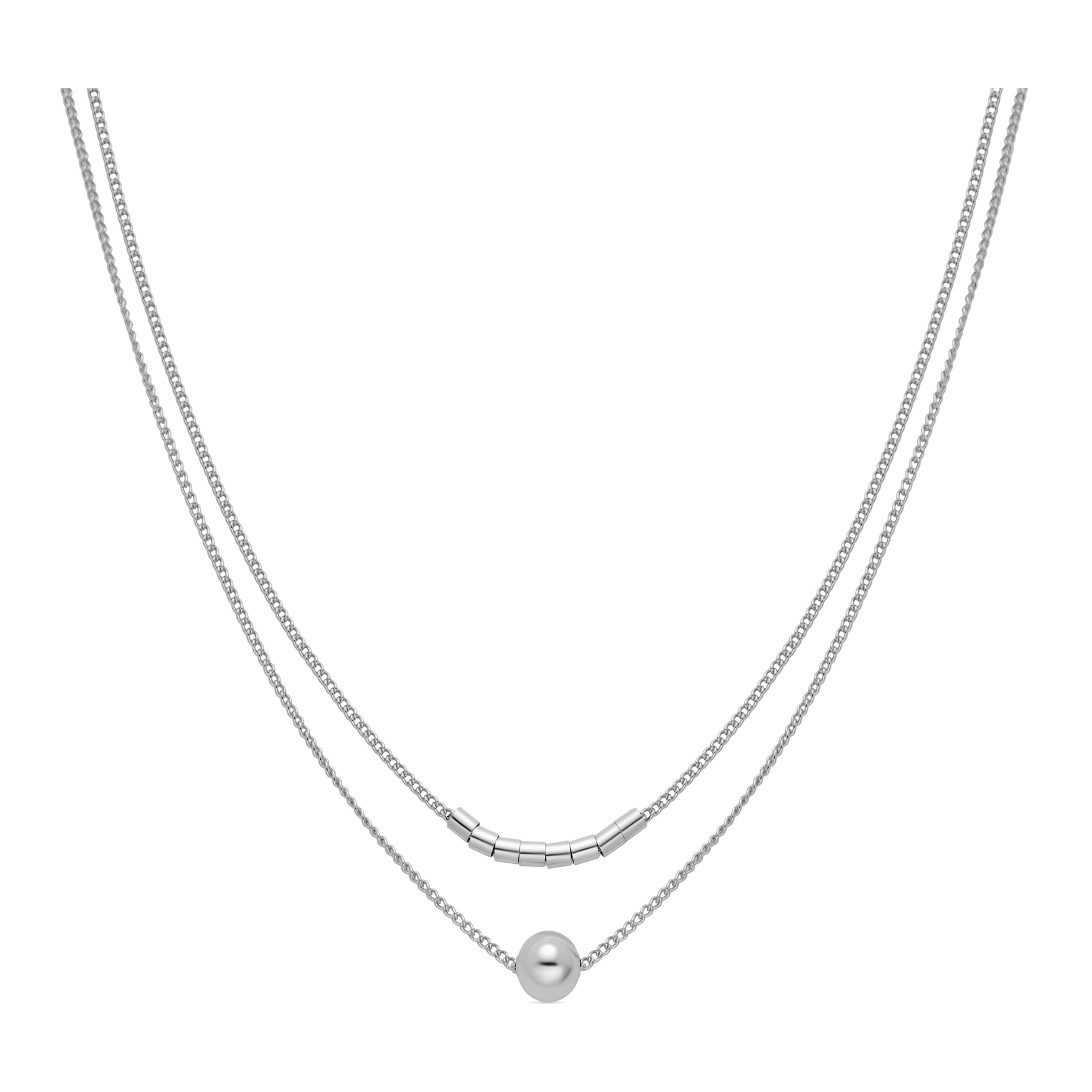 Collar acabado en rodio