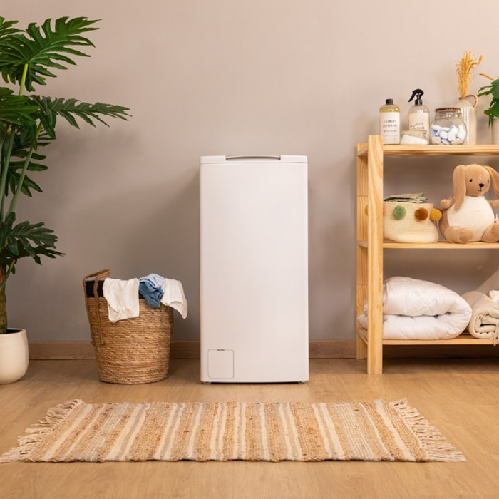 Cecotec Lavadora de carga superior Bolero DressCode Top Max 80 Inverter A