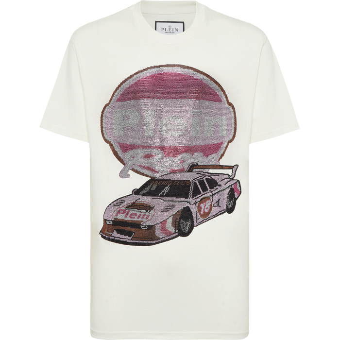 PHILIPP PLEIN T-Shirt Round Neck RACING