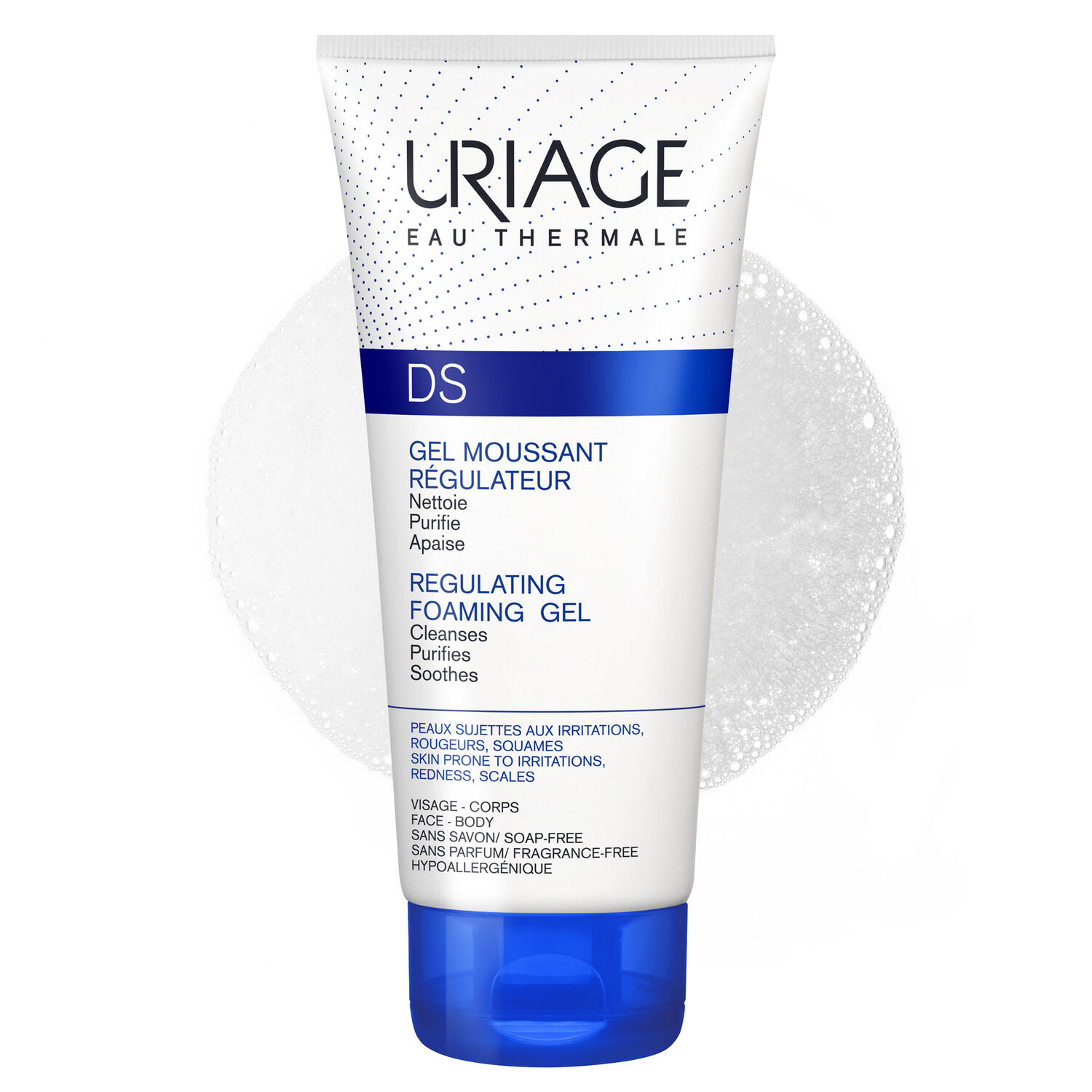 DS - Gel Moussant Régulateur - Nettoie, Purifie & Apaise 150 ml