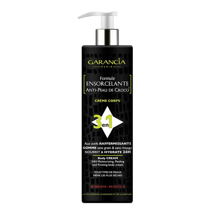 Formule Ensorcelante Anti-Peau de Croco - Crème Corps 3 en 1, Nourrit & Hydrate