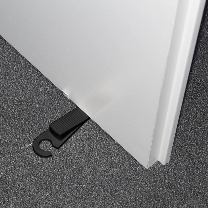Butoir de porte mural en plastique Lot de 2, 10 cm stop porte idéal pour protéger vos murs Fackelmann Tecno