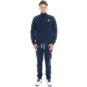 Tuta invernale uomo collo alto e zip, logo piccolo Leone 1947 Soft Basic