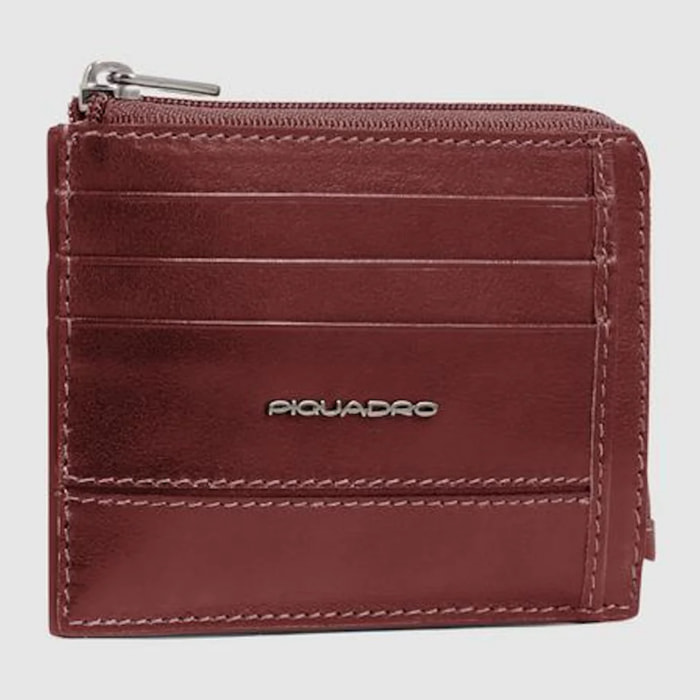 Piquadro Bustina portamonete, documenti e carte di credito con protezione RFID