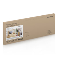 Asciugatrice elettrica pieghevole 8 Barre - grigio - 50x97x5 cm