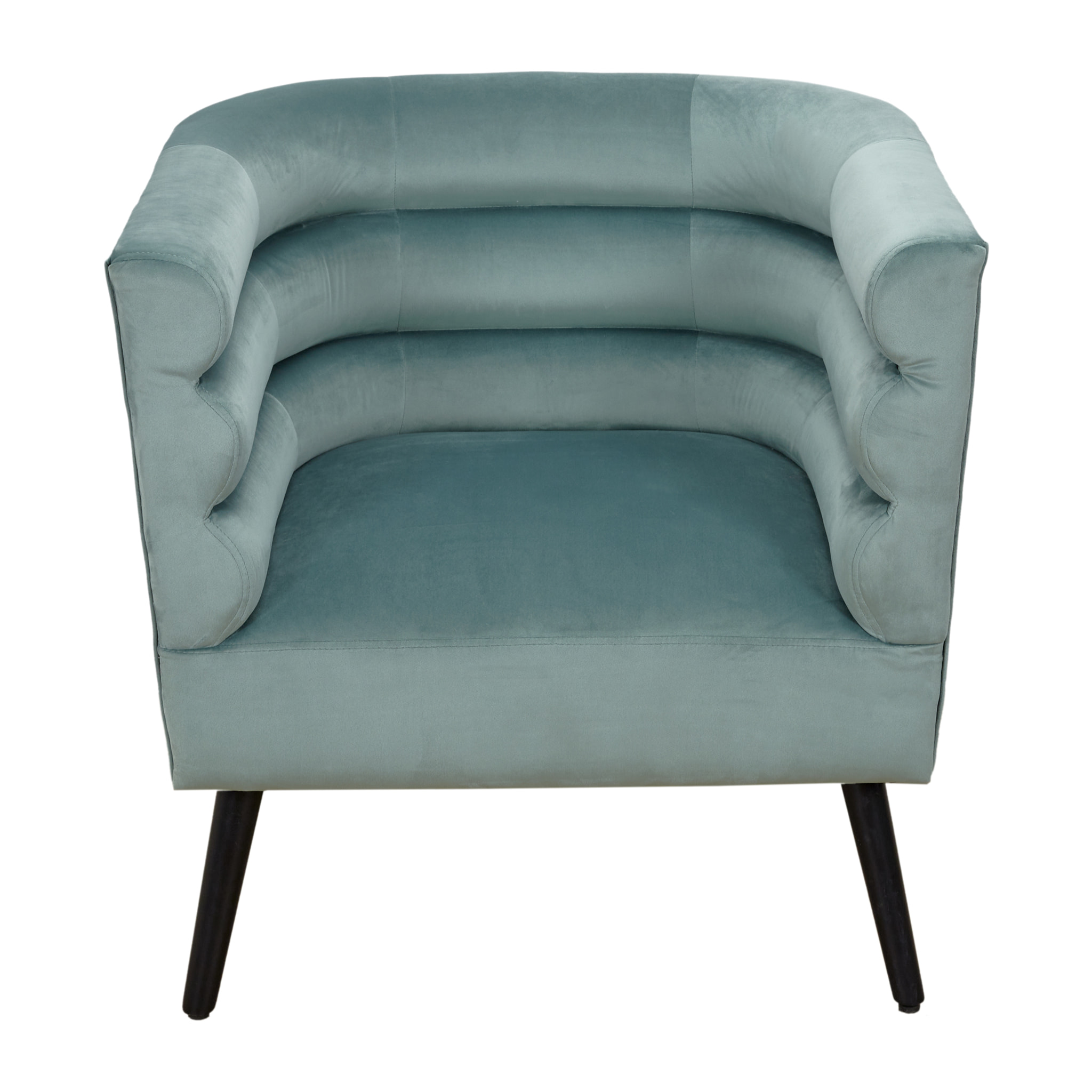 Fauteuil Amelia Velours Vert