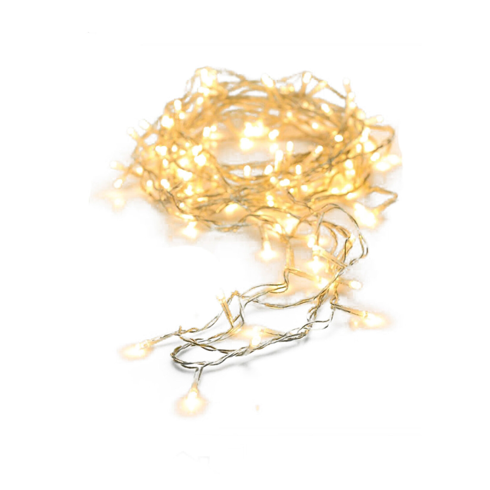 guirnalda con 240 luces led blanco cálido con cable de 3m.