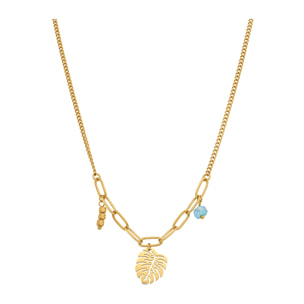 Collar Lunove acabado oro amarillo 18k