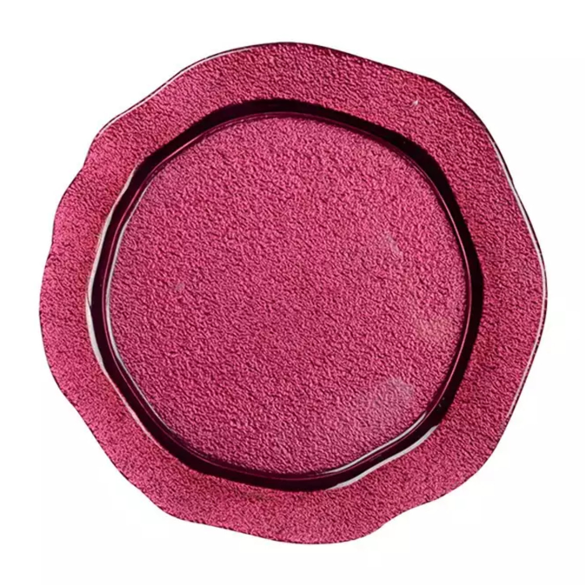 Lot de 6 Assiette à dessert fuchsia