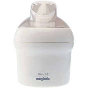 Sorbetière MAGIMIX GLACIER 1.5L BLANC 11667
