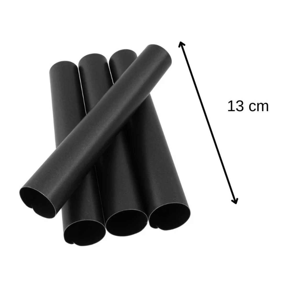 Lot de 4 moules à gâteau en tube 13 x 2,5 cm Zenker