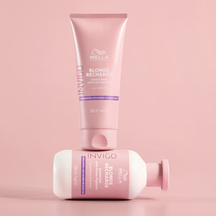 WELLA PROFESSIONALS Kit Invigo Blonde Recharge Cool Blonde Shampoo 300ml + Conditioner 200ml