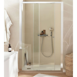 Paroi de douche Serenity coulissante réversible installation en niche