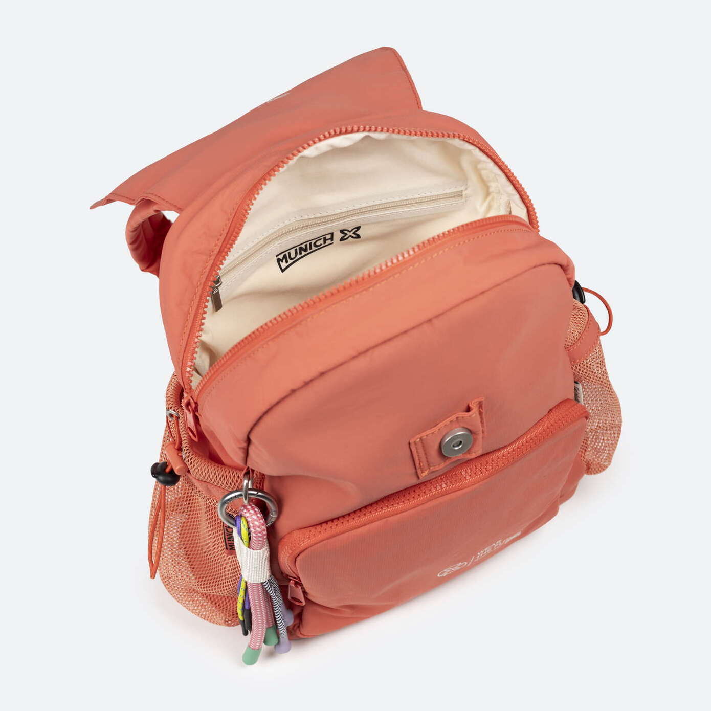 BOLSO DEEP RECYCLED BACKPACK C/CORAL