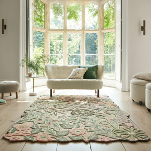 Tapis design en laine BRYONY Vert
