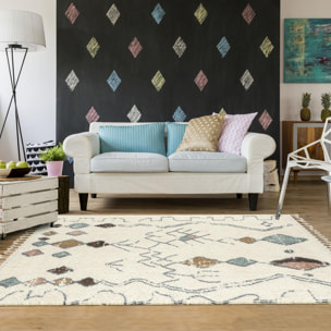 Tapis berbère tissé motif saharien VILA