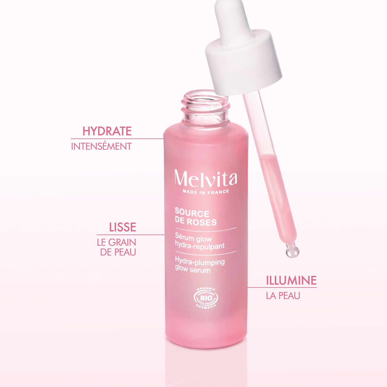 Source de Roses - Sérum Glow Hydra-Repulpant 3en1 30ml