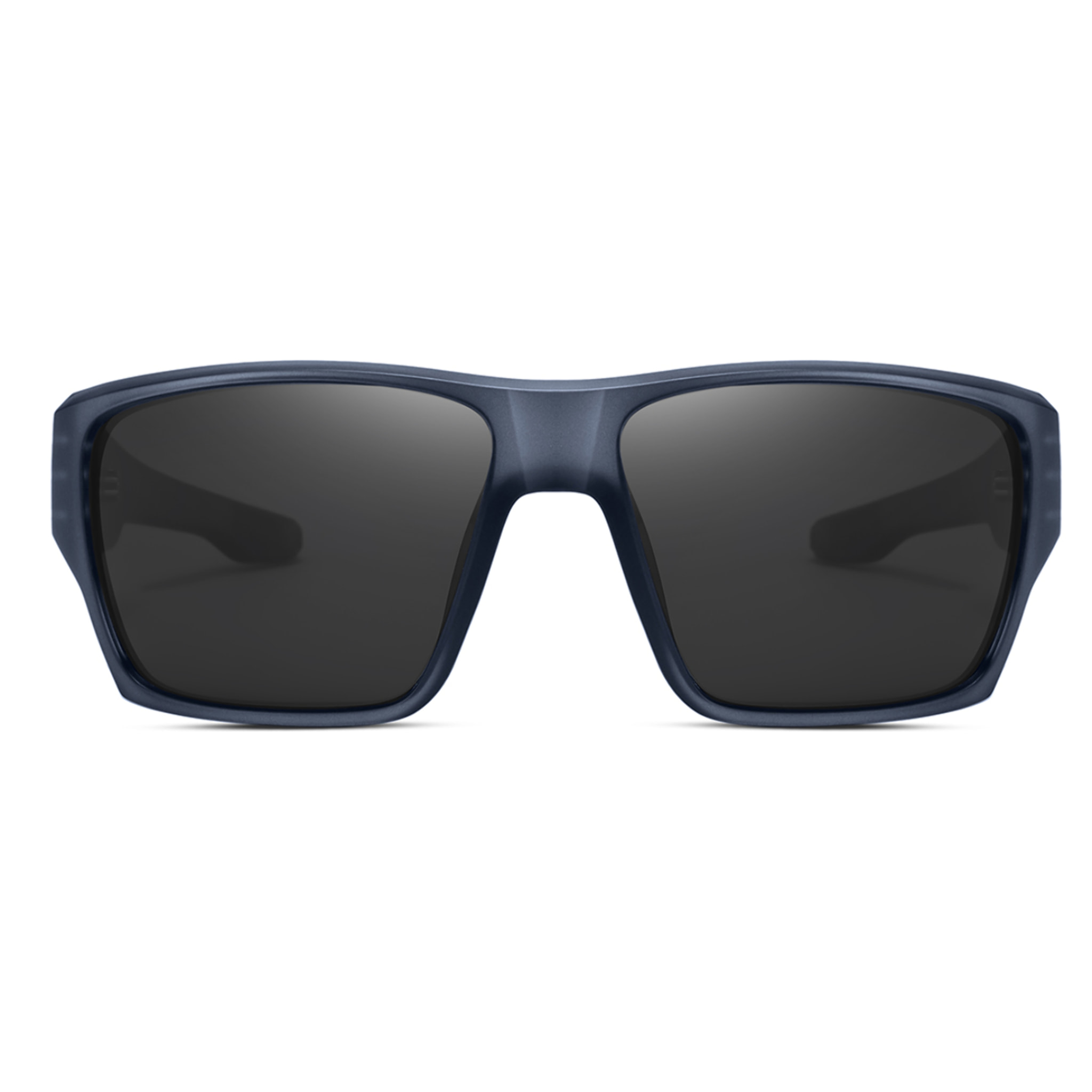 Gafas de sol OCEAN SKATE - Azul mate transparente / Polarizada ahumada