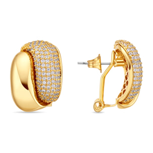 Pendientes Marin acabado oro amarillo 18k