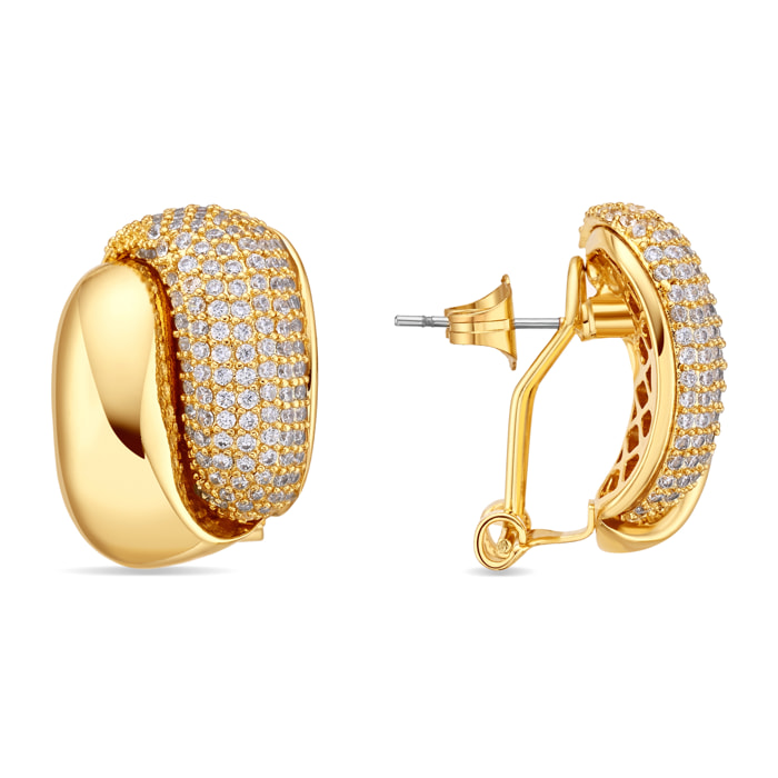 Pendientes Marin acabado oro amarillo 18k