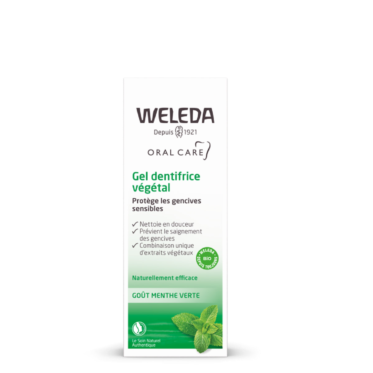 WELEDA - Gel dentifrice végétal - 75 ml