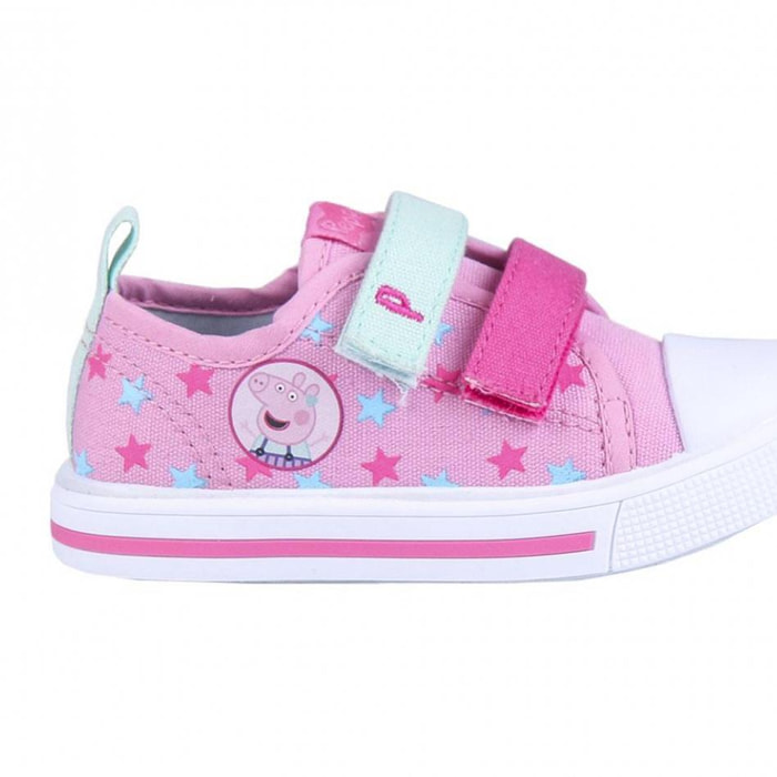Sneakers con Straps in cotone Peppa Pig Lei Peppa Pig Rosa