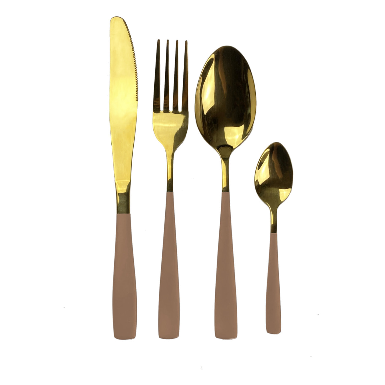 Ménagère 24 pièces en inox, design 3, YOKOTE