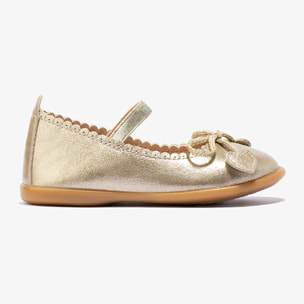 Ballerine per neonati color  metallizzato