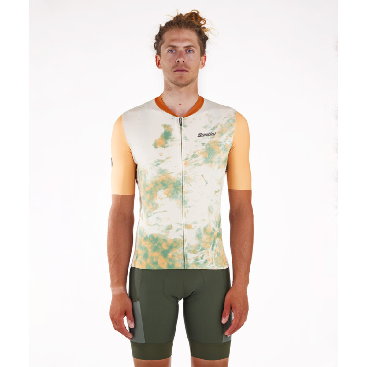 Marble - Maglia - Verde Militare - Uomo