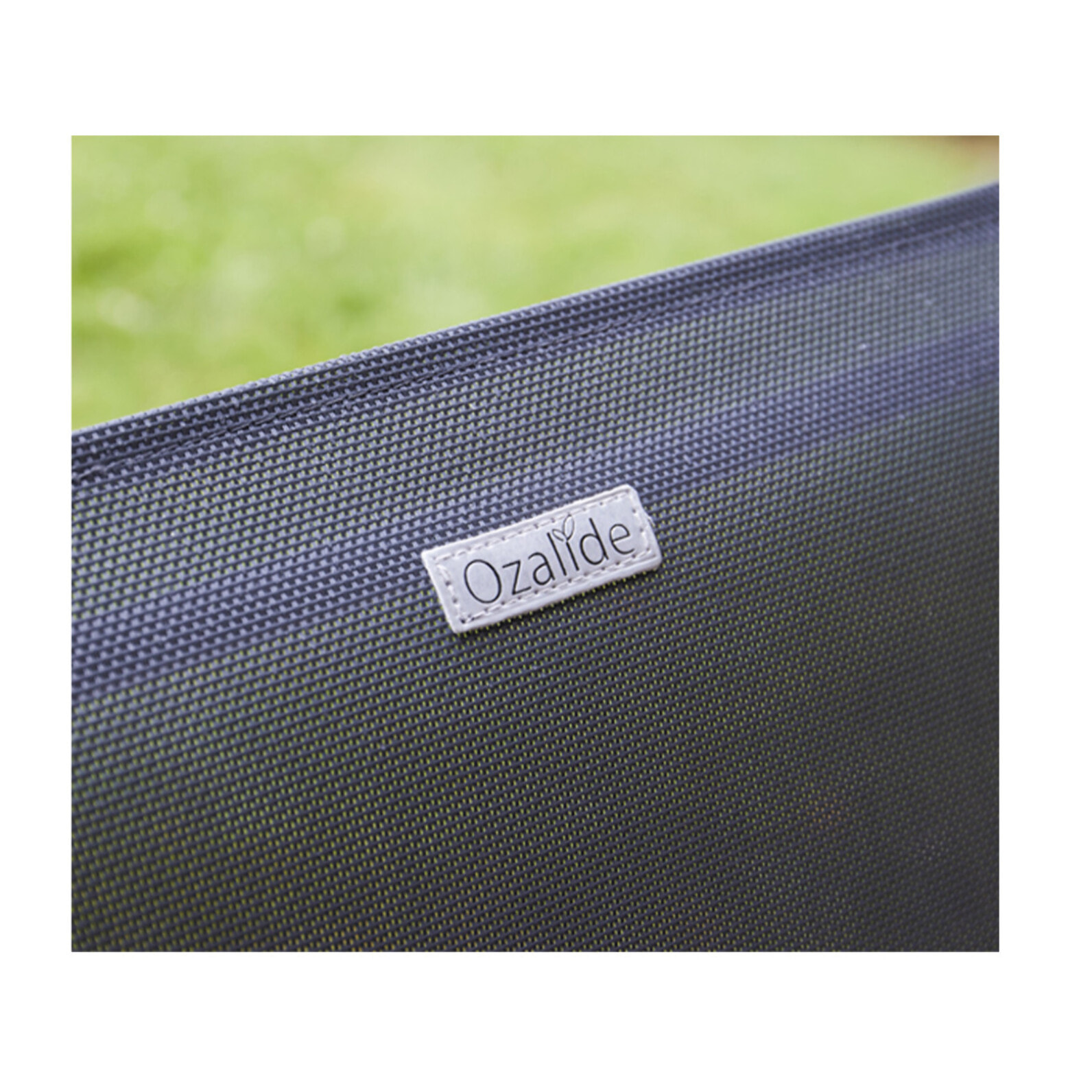 HONFLEUR BEZIERS ARDOISE - Ensemble table et chaises de jardin  - Gris Anthracite