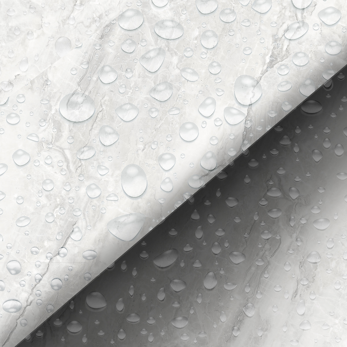 Revêtement sticker sol - MARBRE DE TRENTE - Rouleau adhésif Protection Anti-dérapant