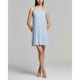 Camicia da notte Glenda a costina