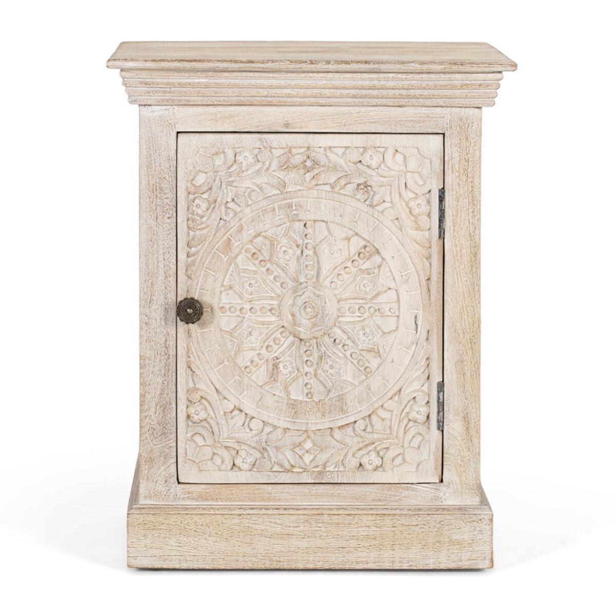 Mesita de noche - banco a los pies de la cama 70x56x40