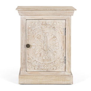 Mesita de noche - banco a los pies de la cama 70x56x40