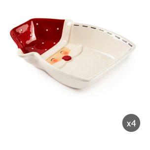 Set de 4 bols Excelsa - Snowman, Dolomite Multicolore