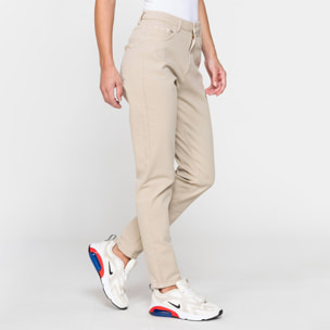 MOM JEANS DONNA MODELLO 5 TASCHE IN BULL DENIM