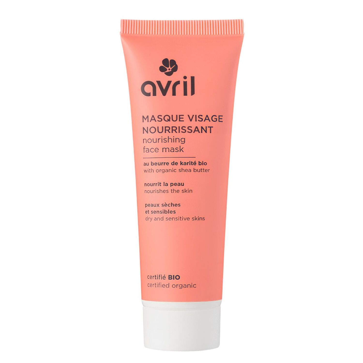 Masque visage nourrissant - Certifié bio 50 ml