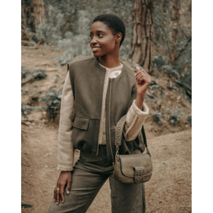 Bolso de hombro BIBA Cody de piel