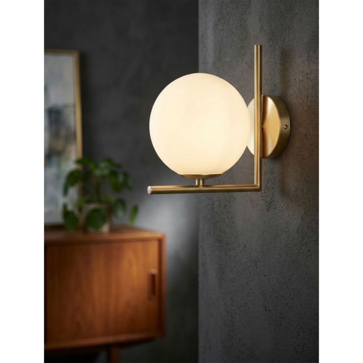 LAMPADA DA MURO GLAMY CM 15X25X22