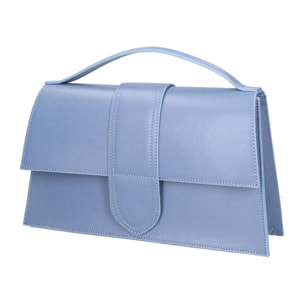 Borsa a mano da donna - Modello Lina - Vera pelle - 34.0 x 20.0 x 9.0 cm