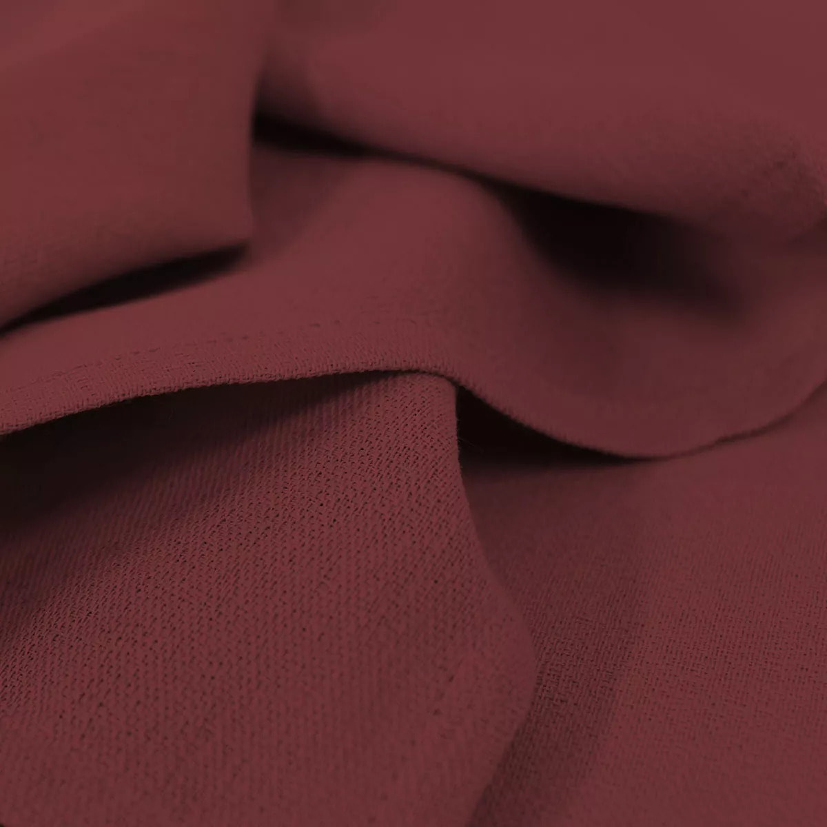 Serviette pur coton motif jacquard rouge Bastide garance