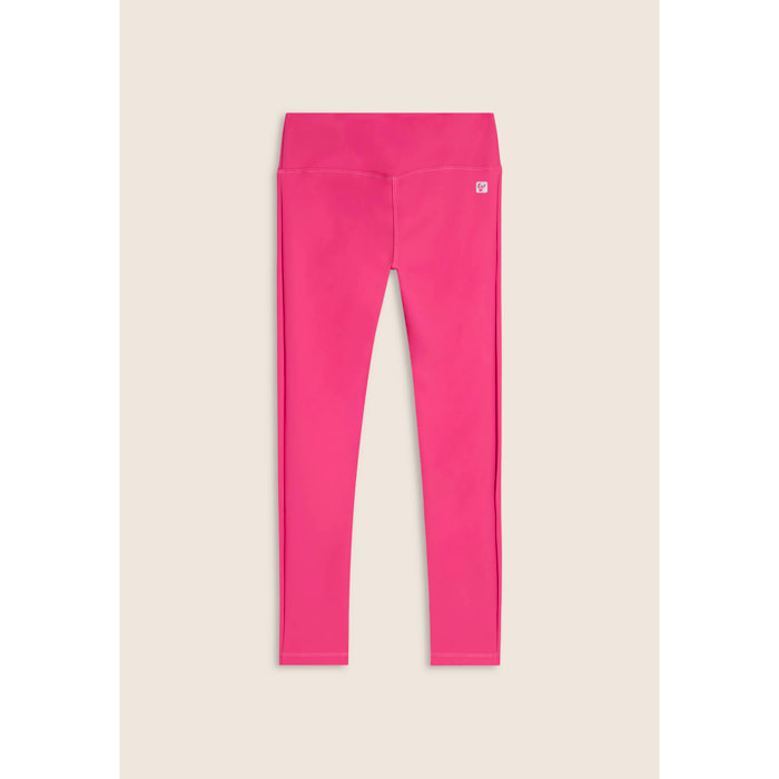 Leggings 7/8 effetto pelle vita regular