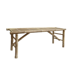 Banc en bambou 120cm