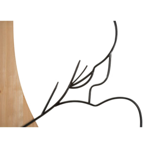 PANNELLO DA MURO BEAUTY FERRO E WOOD 60X2X90