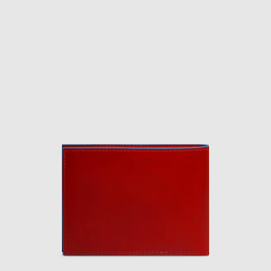Piquadro Portafogli in pelle con portamonete, schermato con protezione RFID