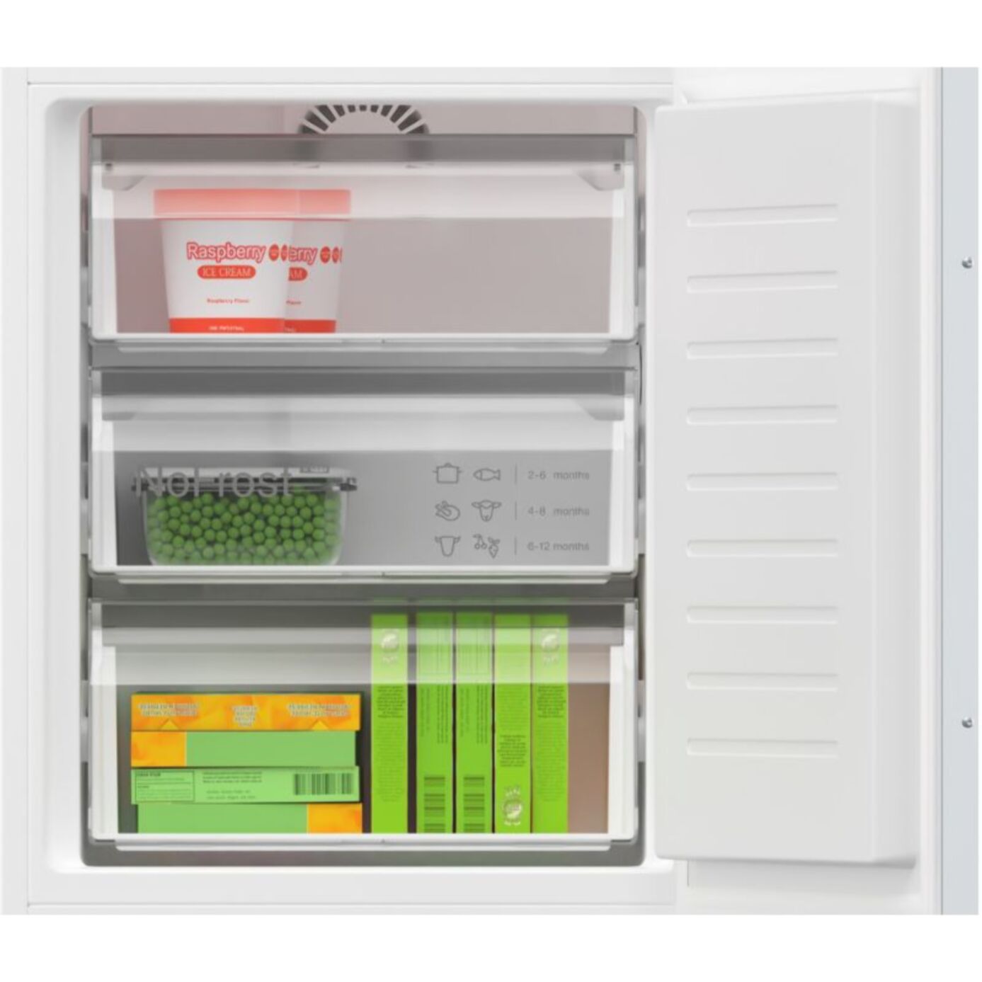 Réfrigérateur combiné encastrable BOSCH KIN86MSE0 Serenity Eco Airflow